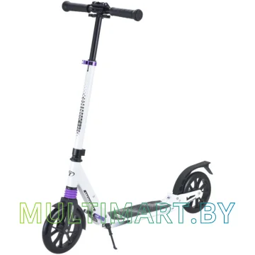Самокат Tech Team City Scooter 2021 (белый/фиолетовый)